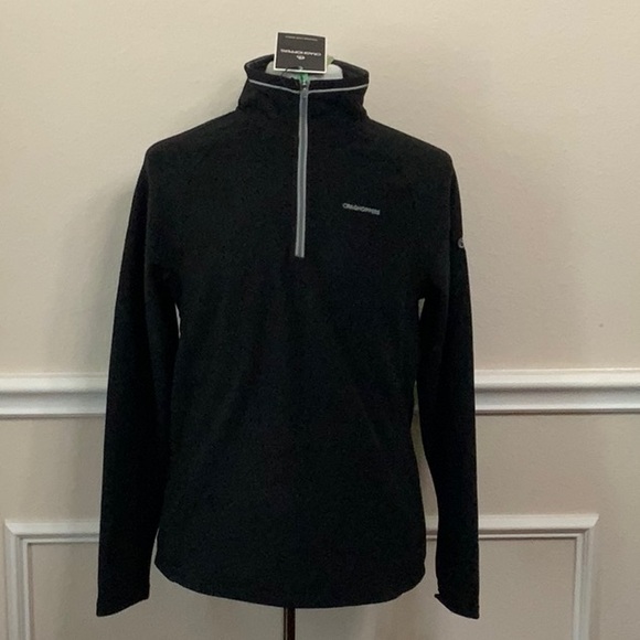 Craghoppers COREY HALF ZIP FLEECE - Black - Picture 2 of 14